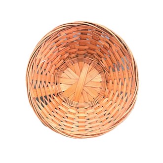 Bamboo Round Basket (M) 25x7cm