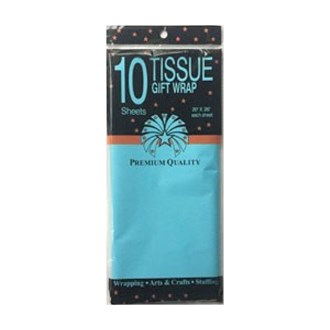 Tissue Paper Gift Wrap 10sheet - Light Blue