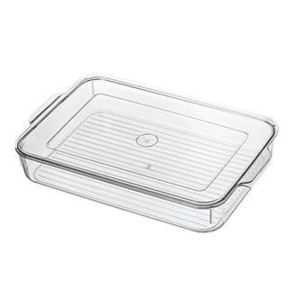 High Transparency storage box with lid- 33.5*21.5*5.5 (cm)