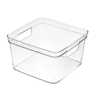 Square storage box with handle - L - 25.4*25.4*15.2(cm)
